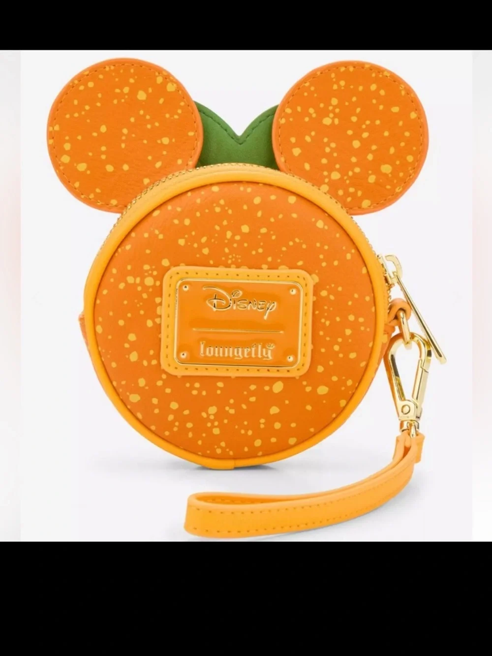 Loungefly Disney Minnie Mouse Orange Ears Orange Scented Mini Backpack & Coin